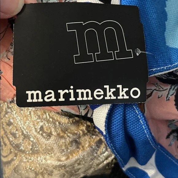 Marimekko blue poppies shoulder bag NWT - Picture 9 of 16